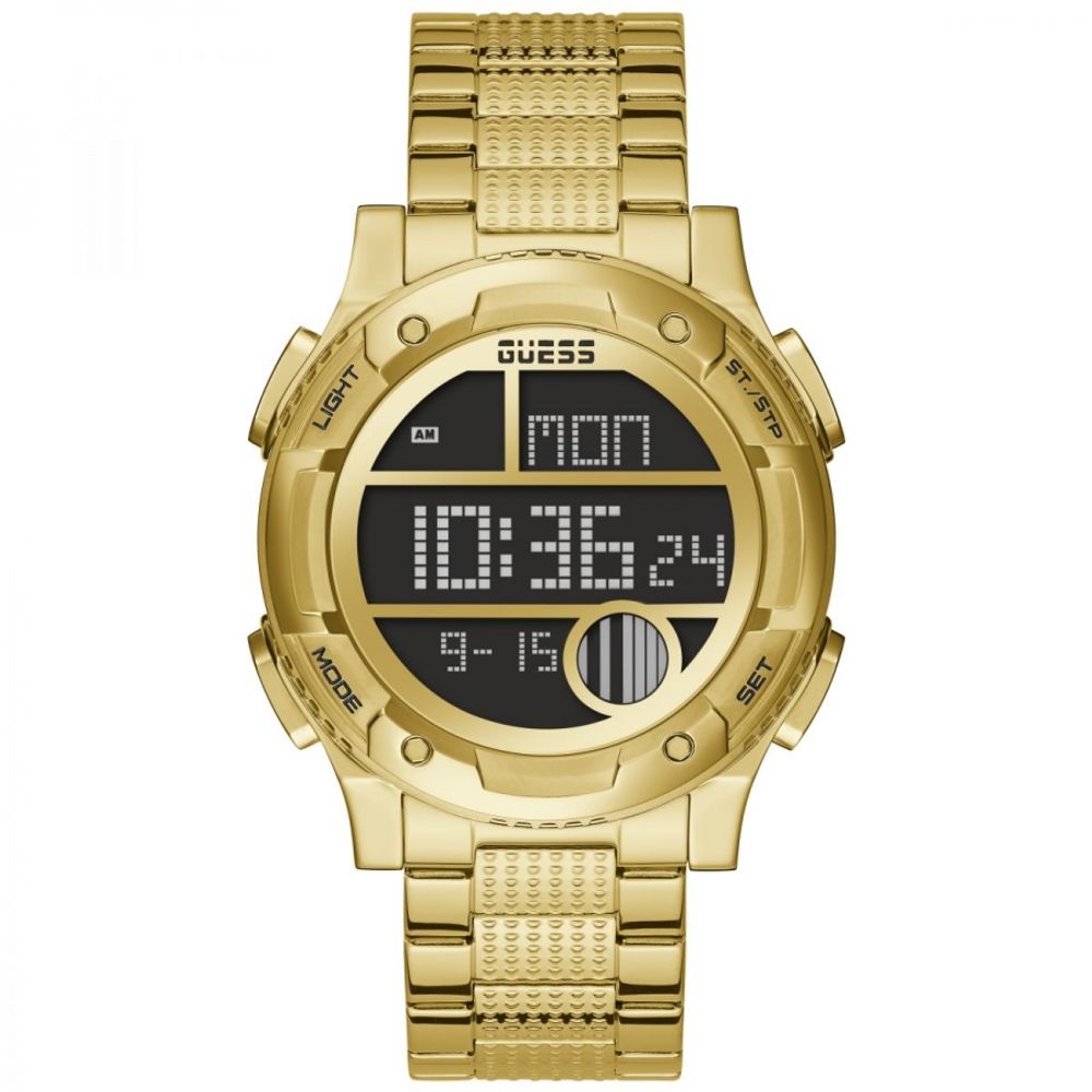 Gold Stainless Steel Watch Guess