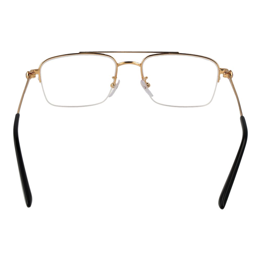 Gold Men Glasses Frame BMW