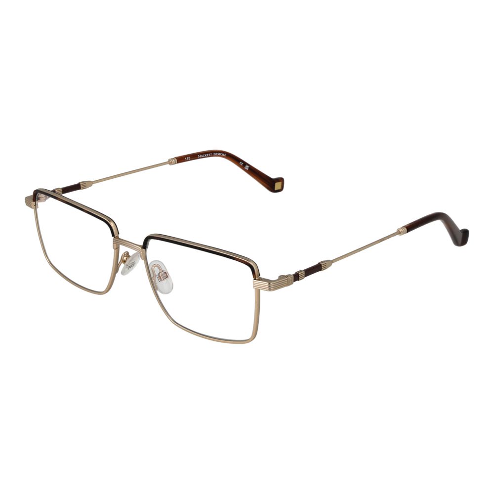 Gold Men Glasses Frame Hackett