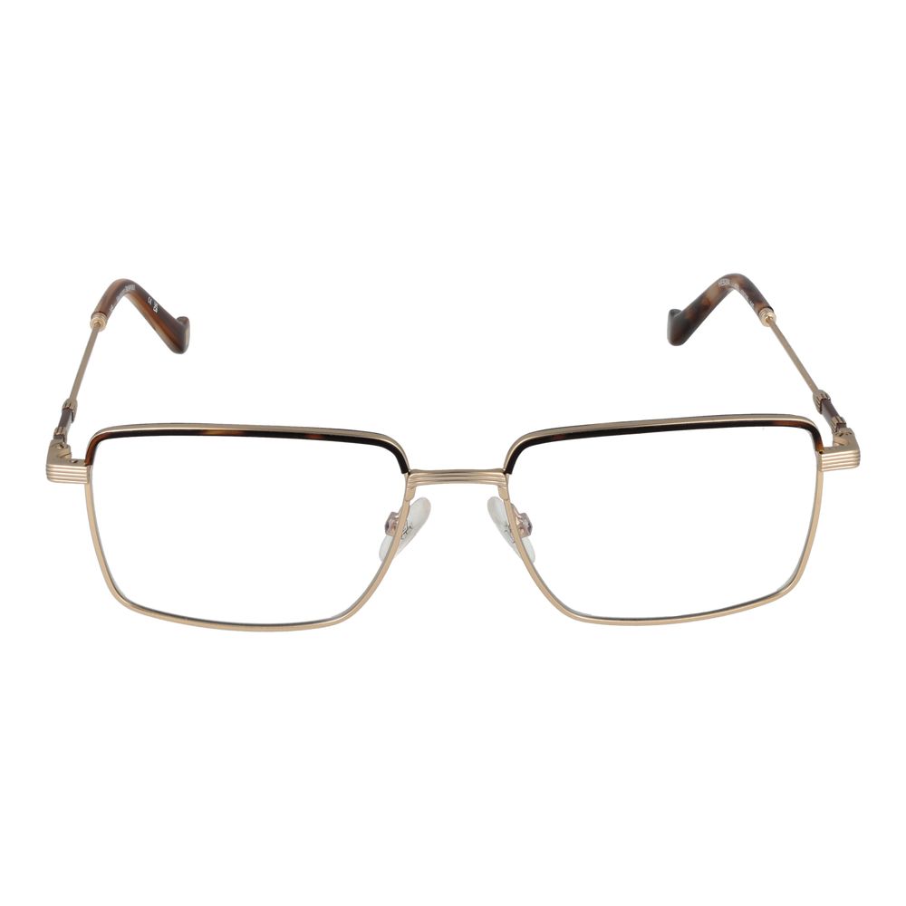 Gold Men Glasses Frame Hackett