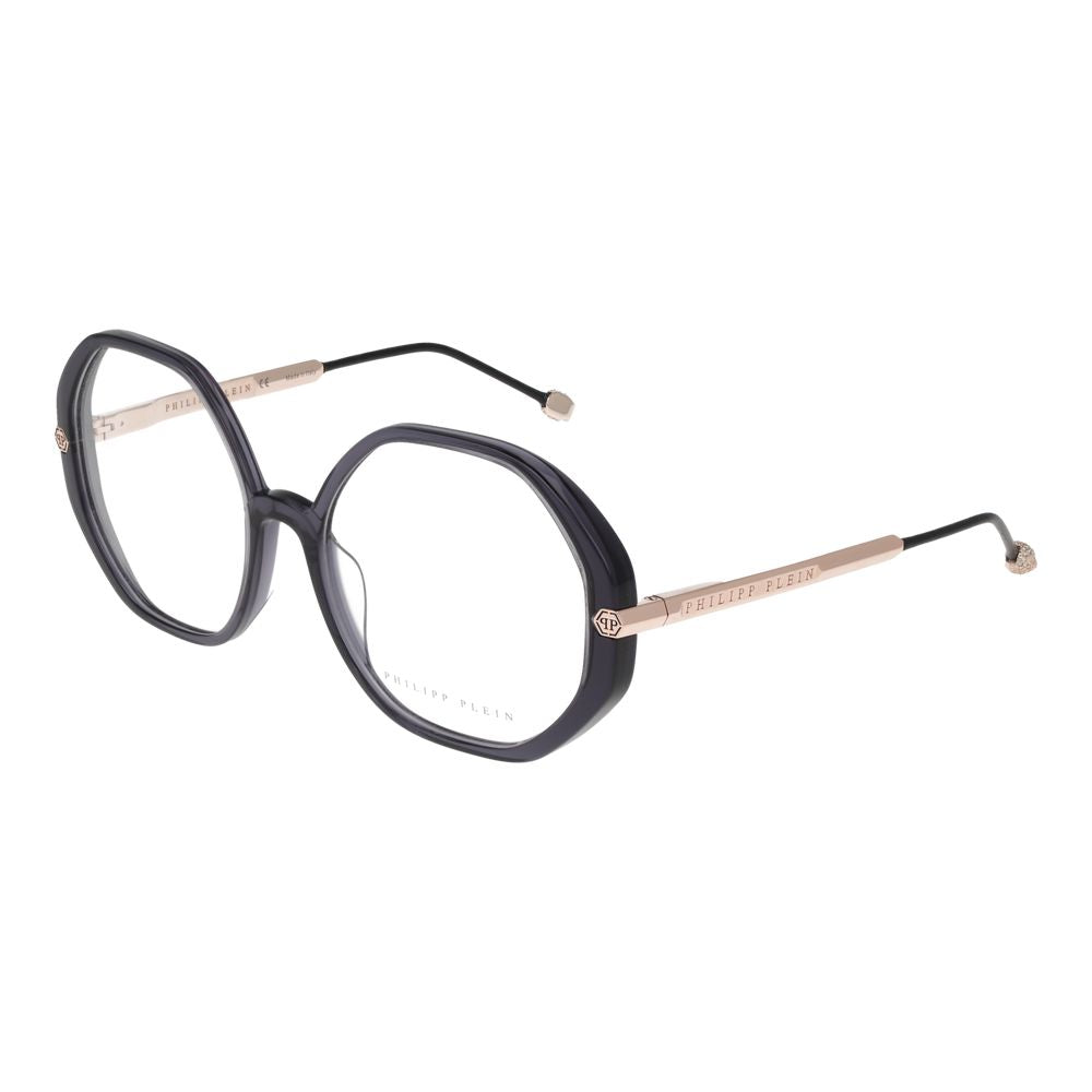 Gray Women Glasses Frame Philipp Plein