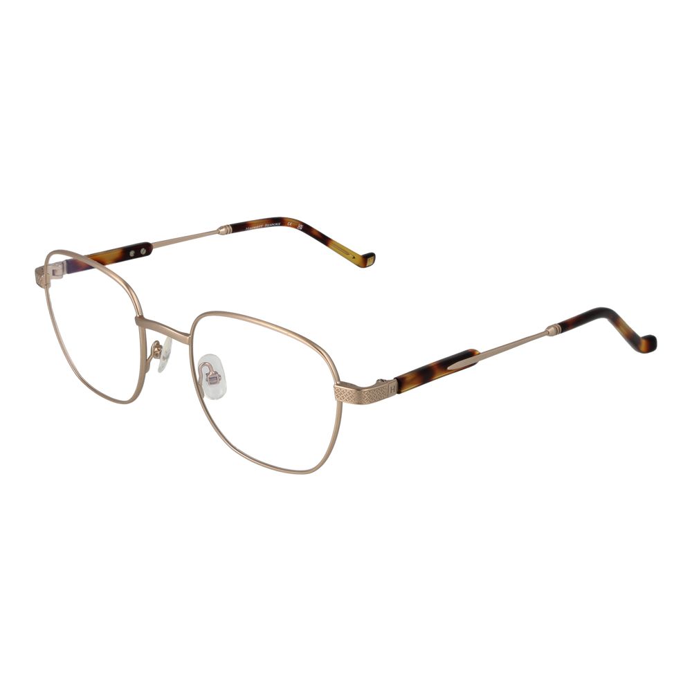 Gold Men Glasses Frame Hackett