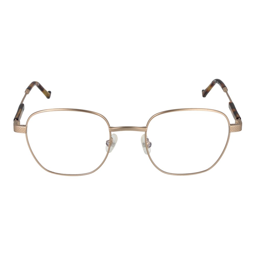 Gold Men Glasses Frame Hackett