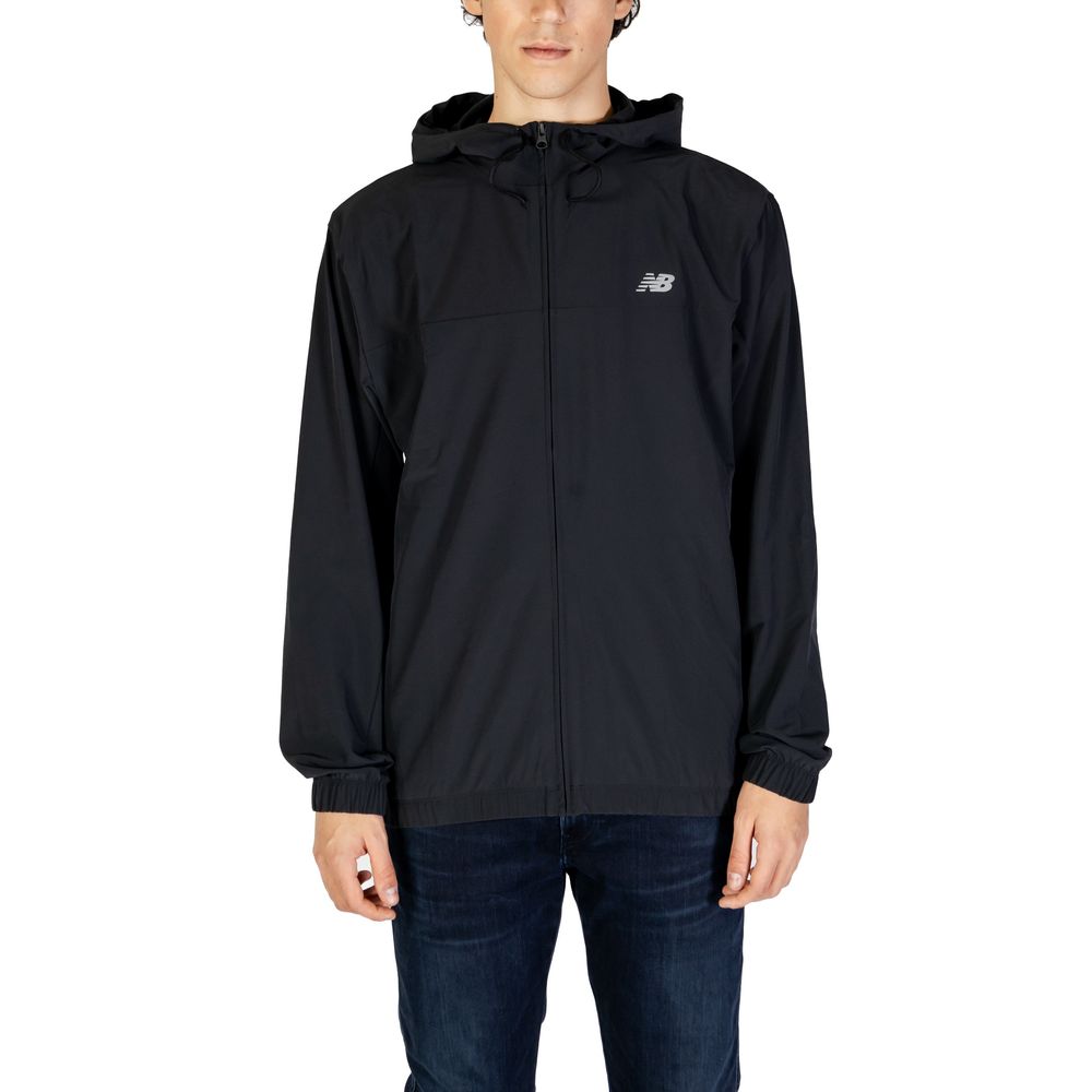 Black Recycled Polyester Jackets & Coat New Balance