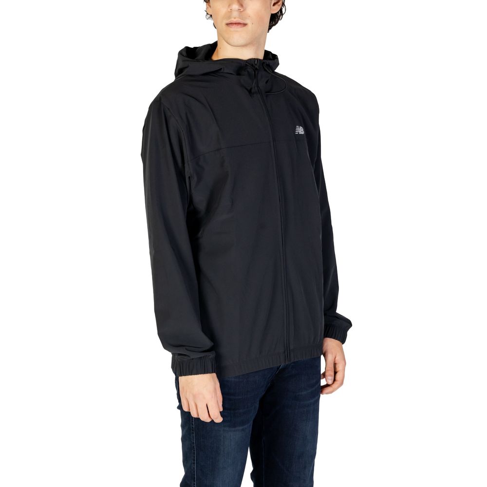 Black Recycled Polyester Jackets & Coat New Balance