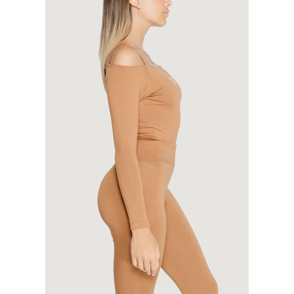 Brown Cotton Bodysuit Icon