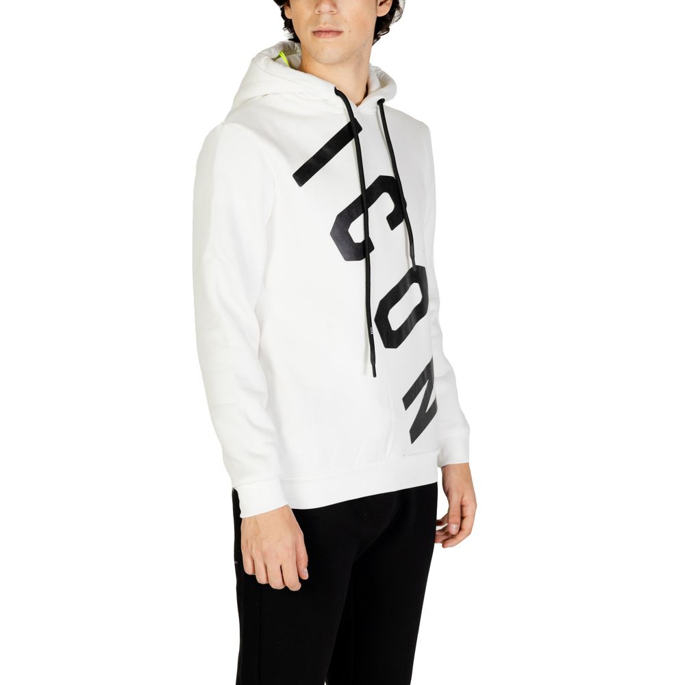 White Cotton Hoody Icon