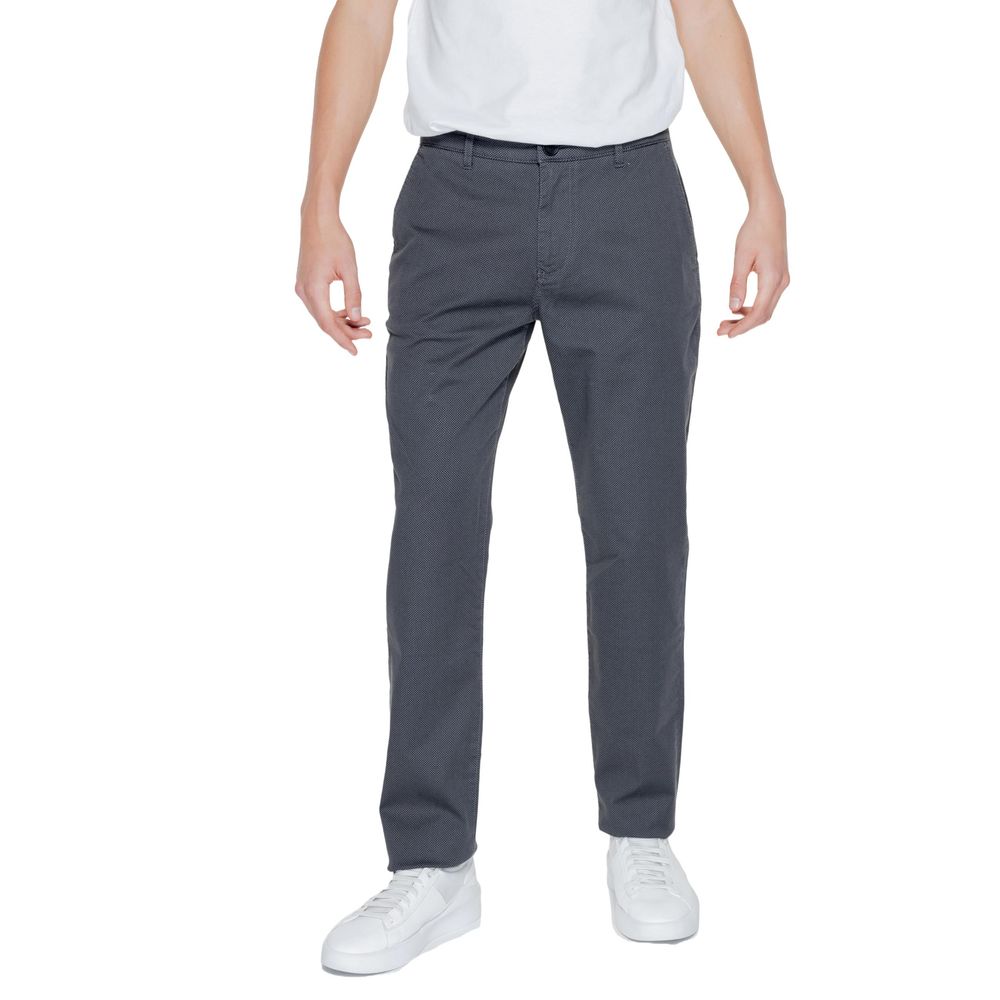 Black Cotton Pant Armani Exchange