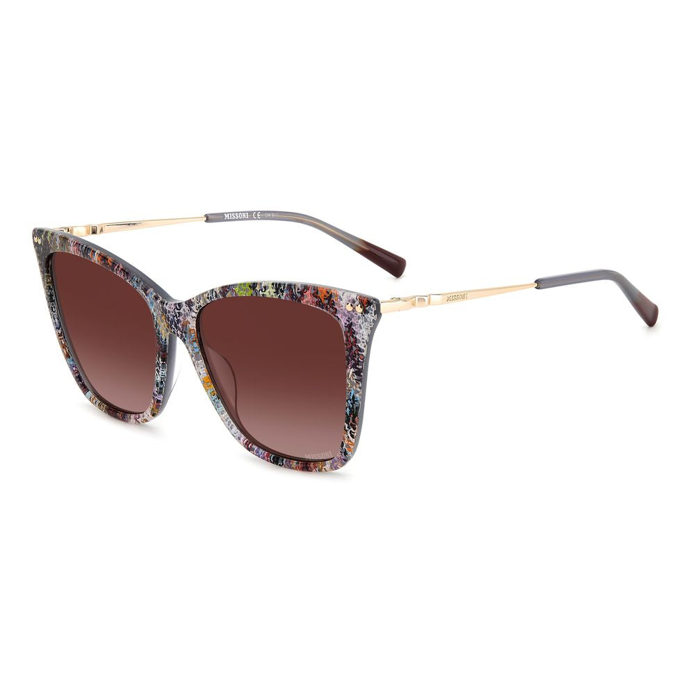 Multicolor Acetate Sunglasses Missoni