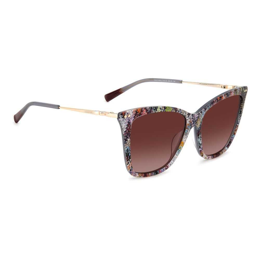 Multicolor Acetate Sunglasses Missoni