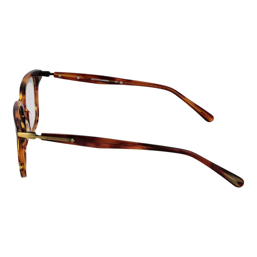 Brown Men Glasses Frame Scotch & Soda