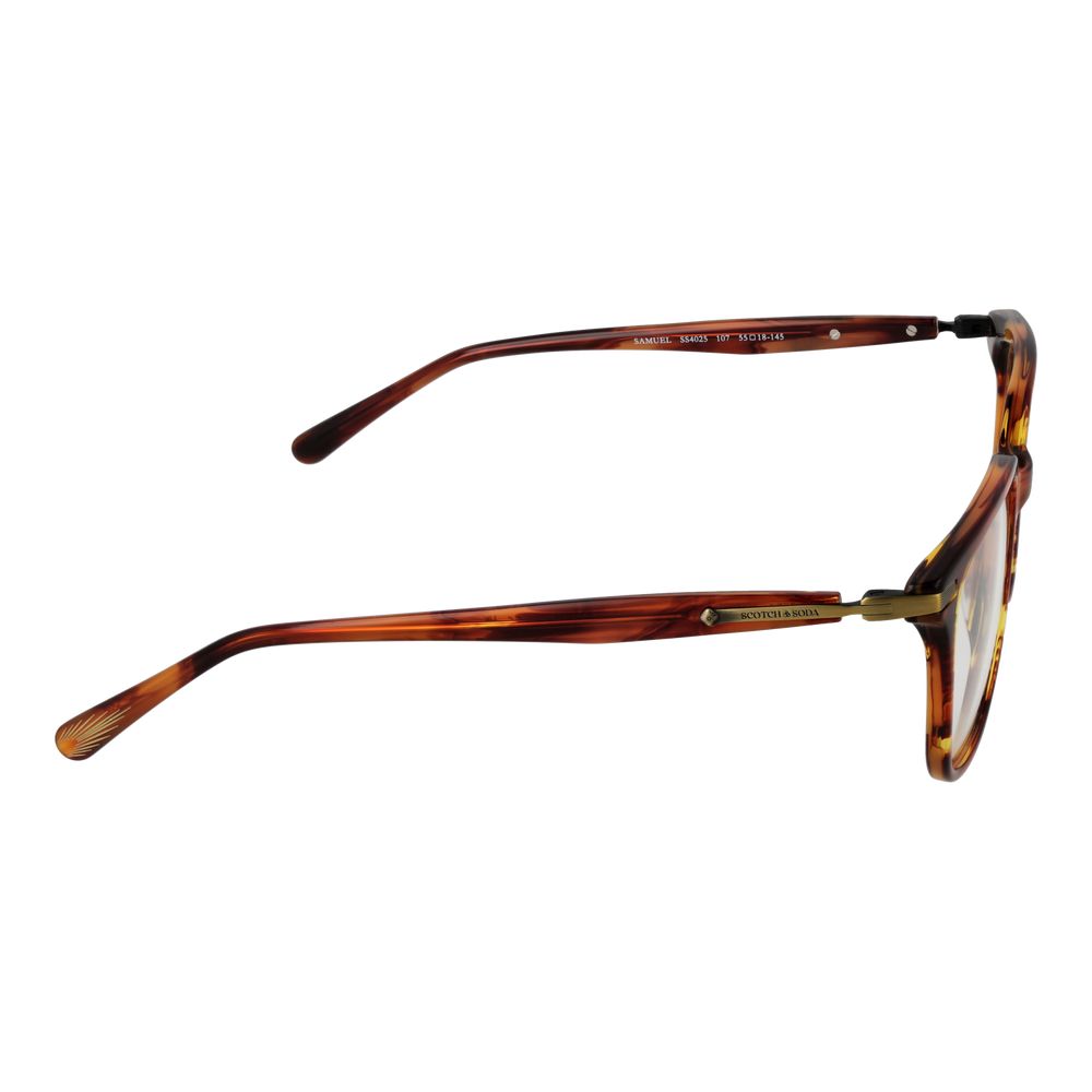 Brown Men Glasses Frame Scotch & Soda