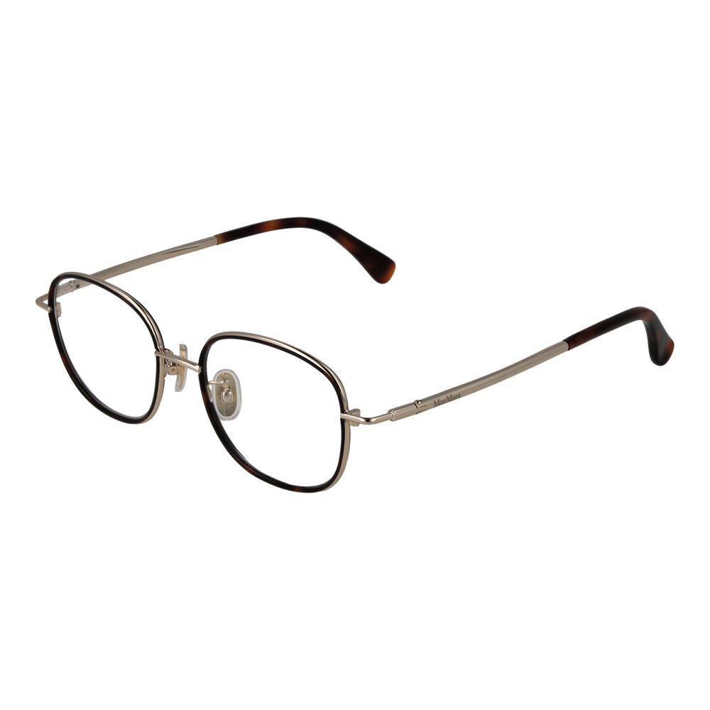 Brown Women Glasses Frame Max Mara