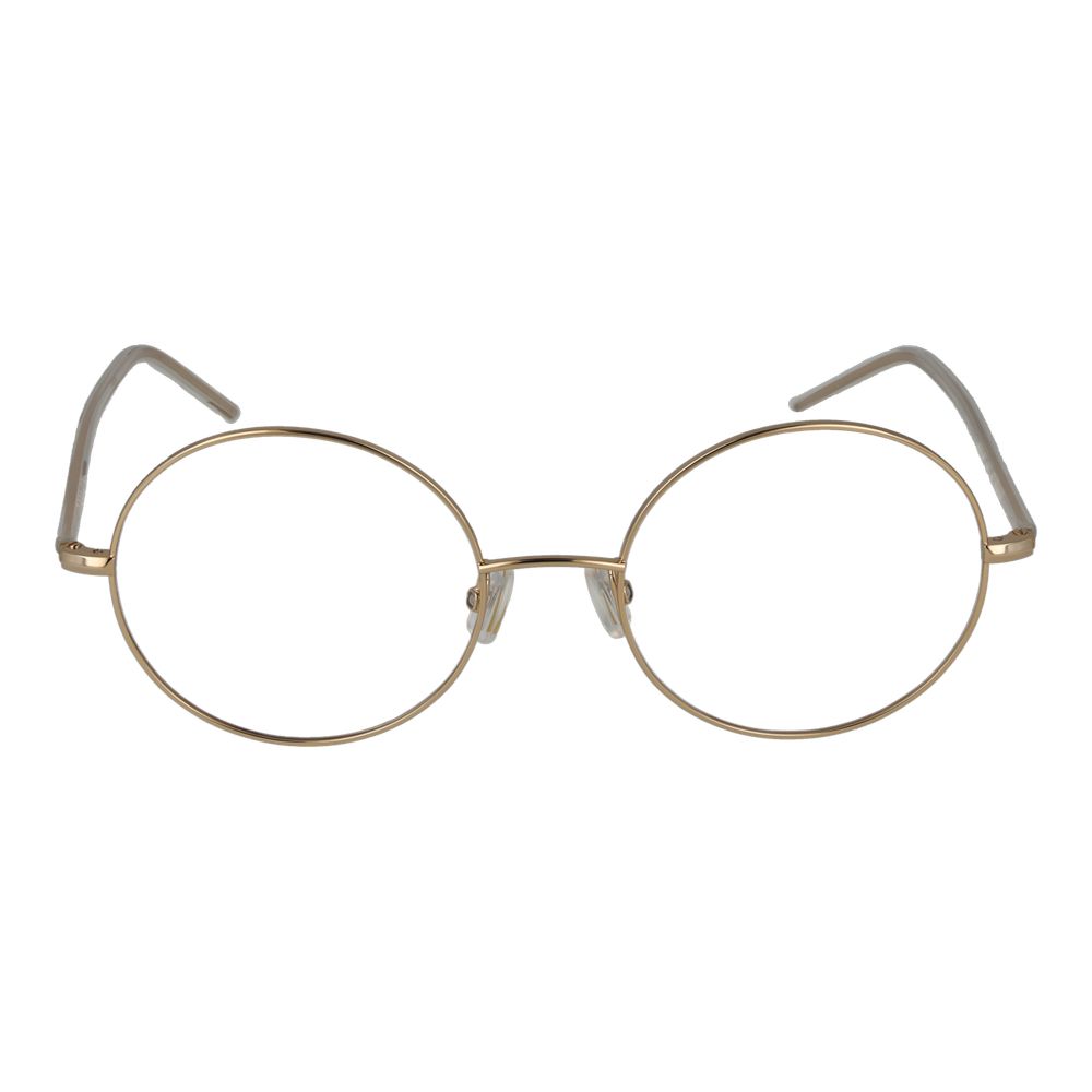 Gold Women Glasses Frame Hugo Boss