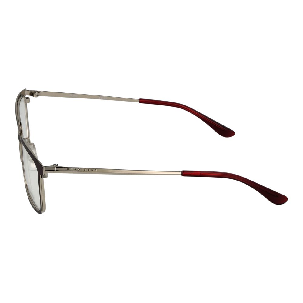Burgundy Women Glasses Frame Hugo Boss