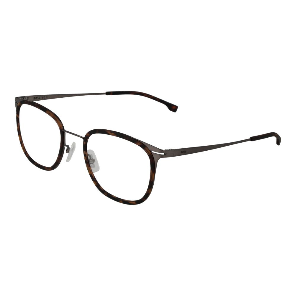 Brown Men Glasses Frame Hugo Boss