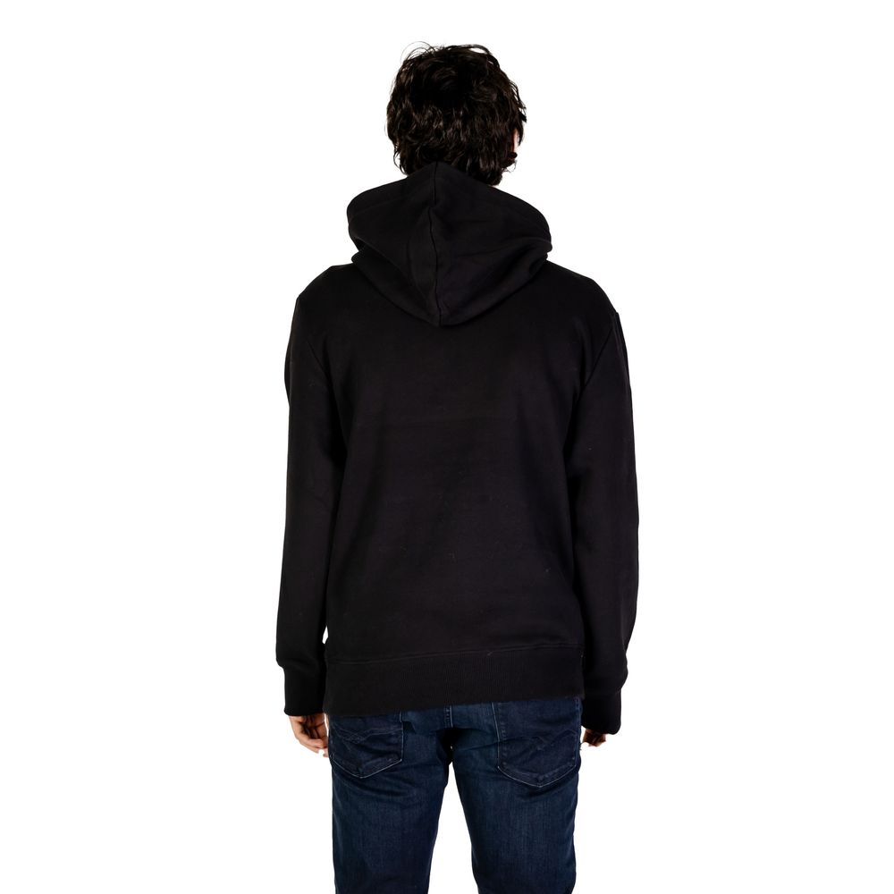 Black Cotton Hoody Calvin Klein Jeans