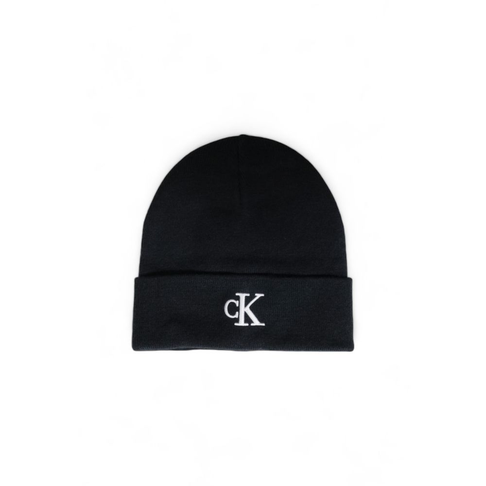 Black Recycled Polyester Caps Baseball Hat Calvin Klein