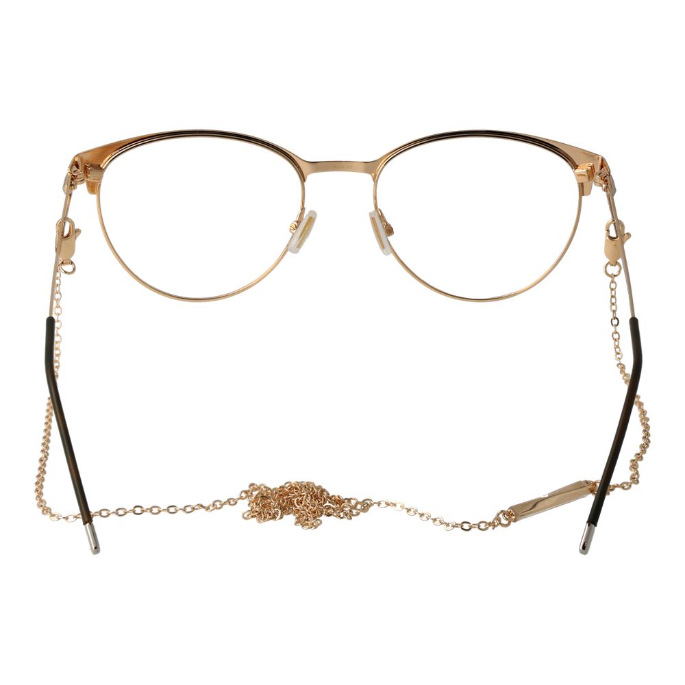 Gold Women Glasses Frame Hugo Boss