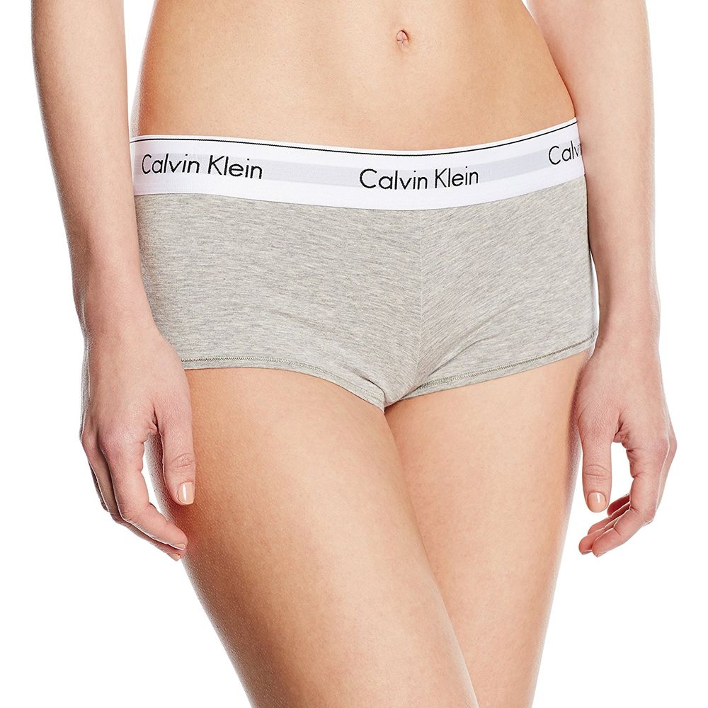 Gray Cotton Panty Calvin Klein Underwear
