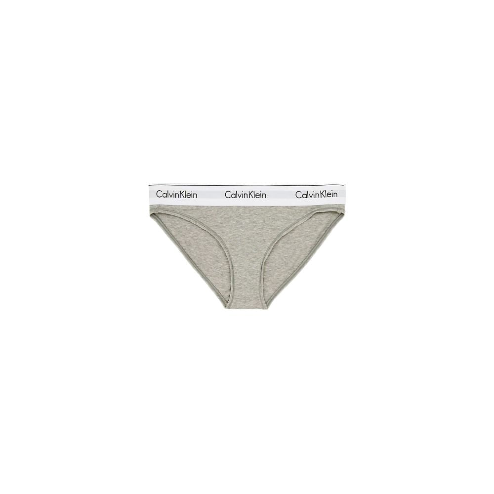 Gray Cotton Panty Calvin Klein Underwear
