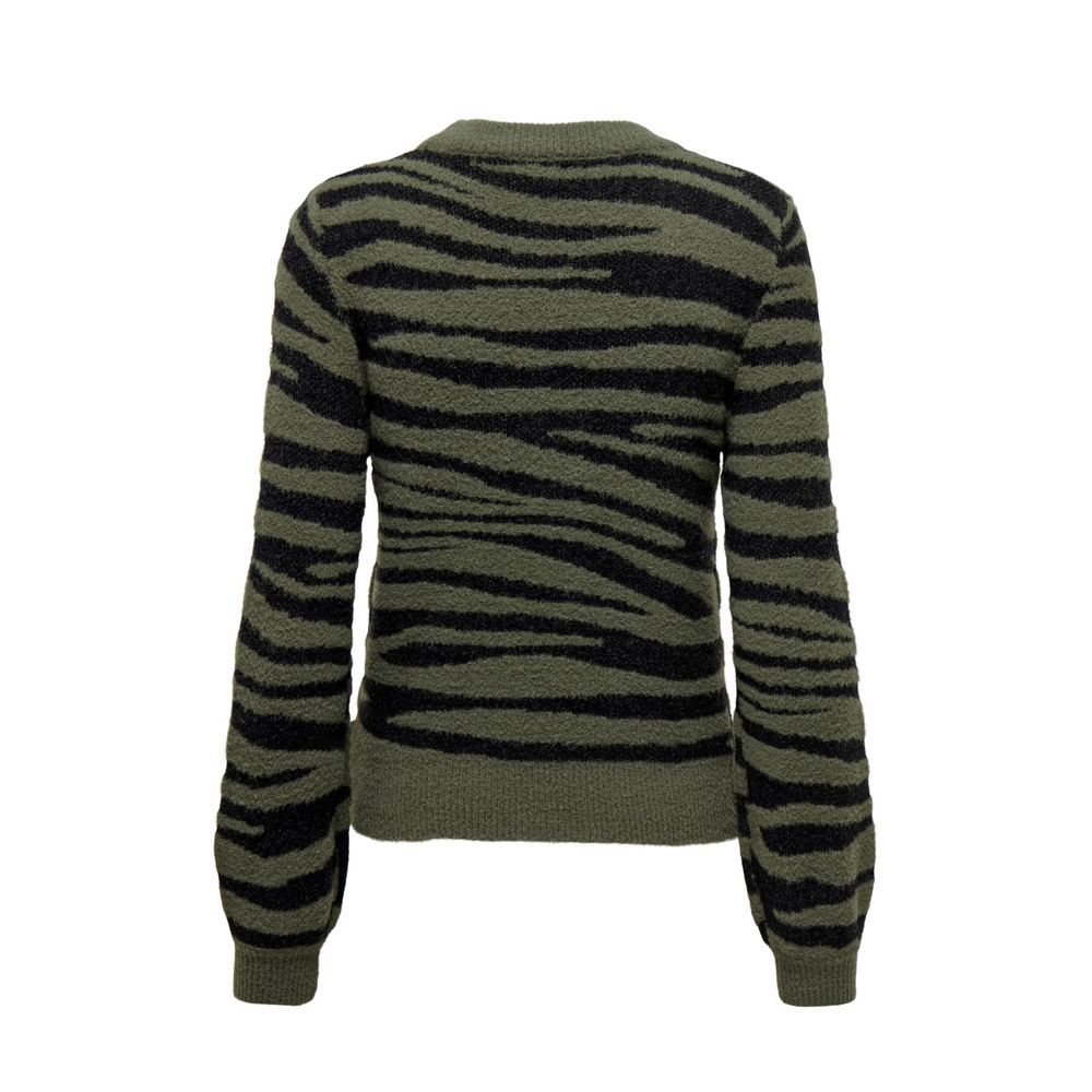 Green Nylon Sweater Jacqueline De Yong