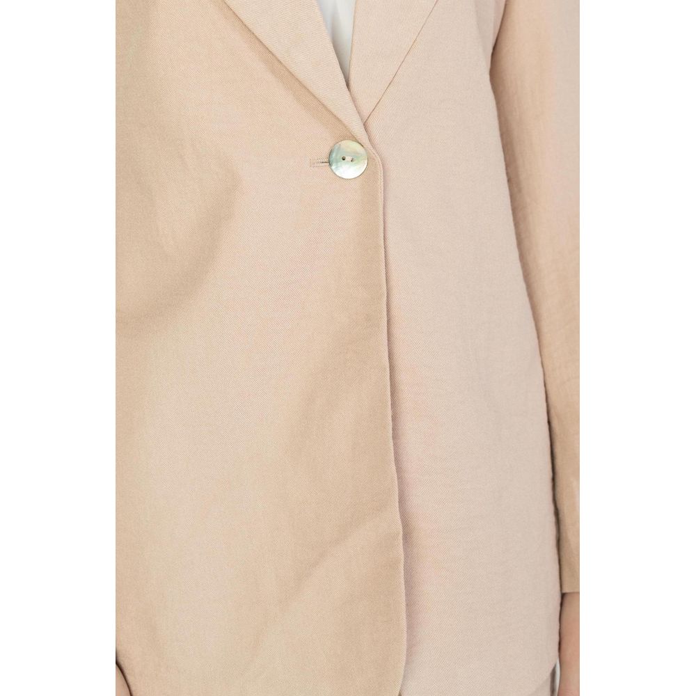 Pink Viscose Blazer Vero Moda