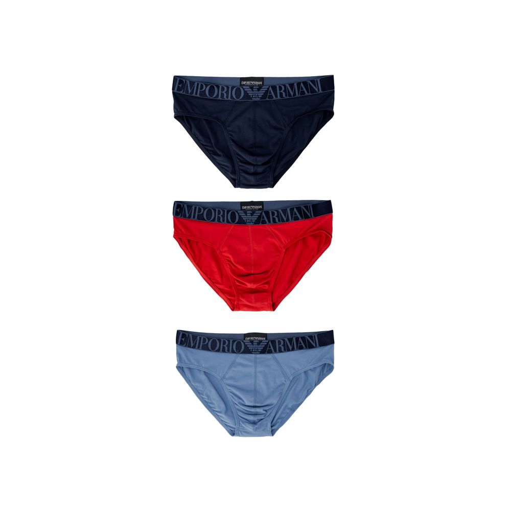 Blue Cotton Underwear Emporio Armani Underwear