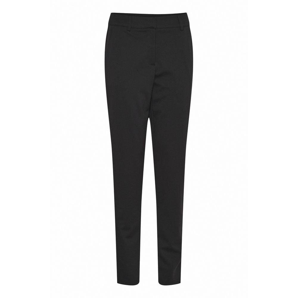Black Recycled Polyester Pant ICHI