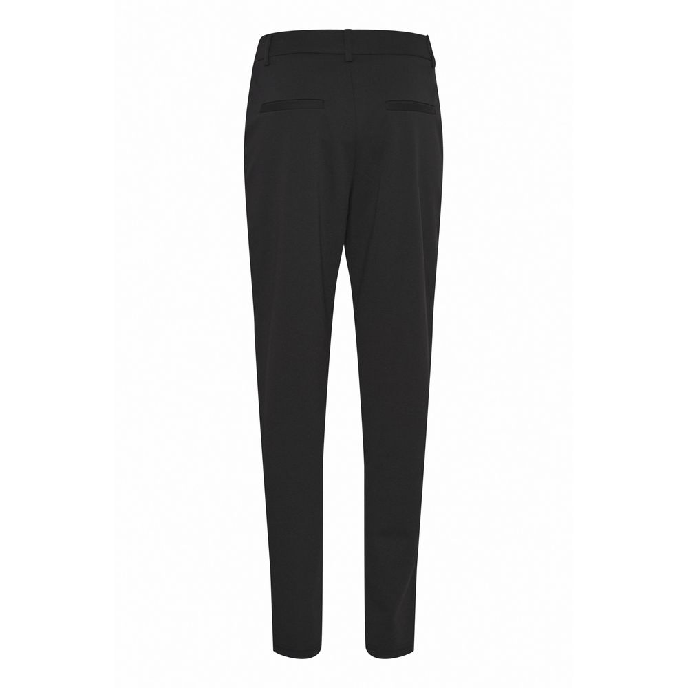 Black Recycled Polyester Pant ICHI