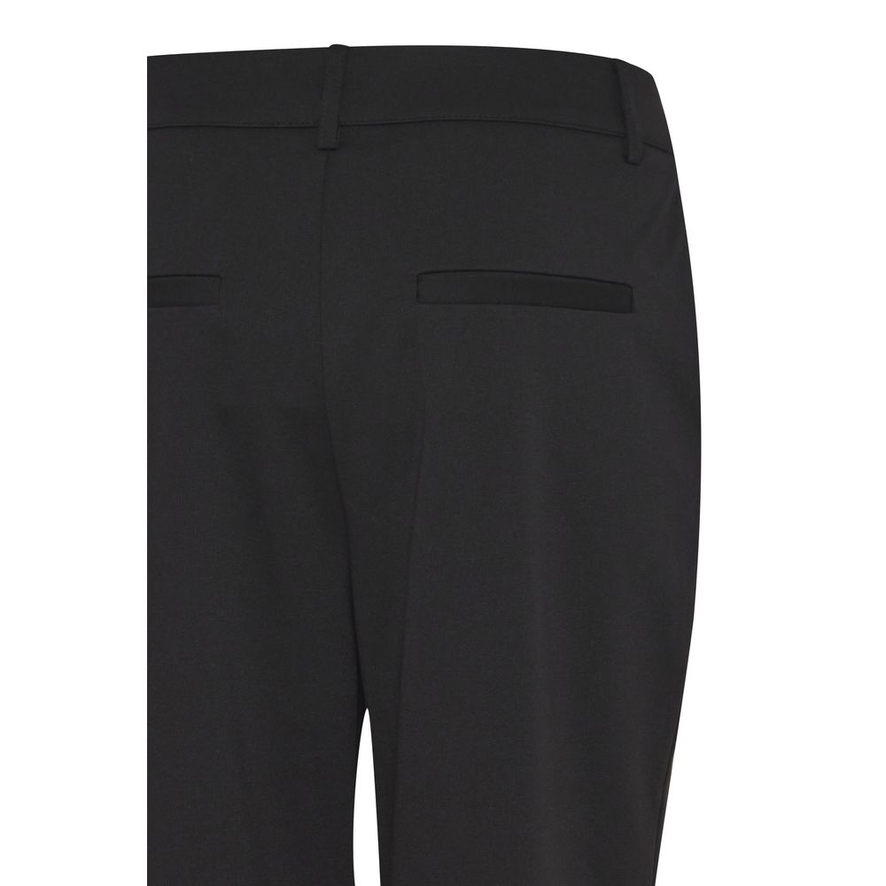 Black Recycled Polyester Pant ICHI