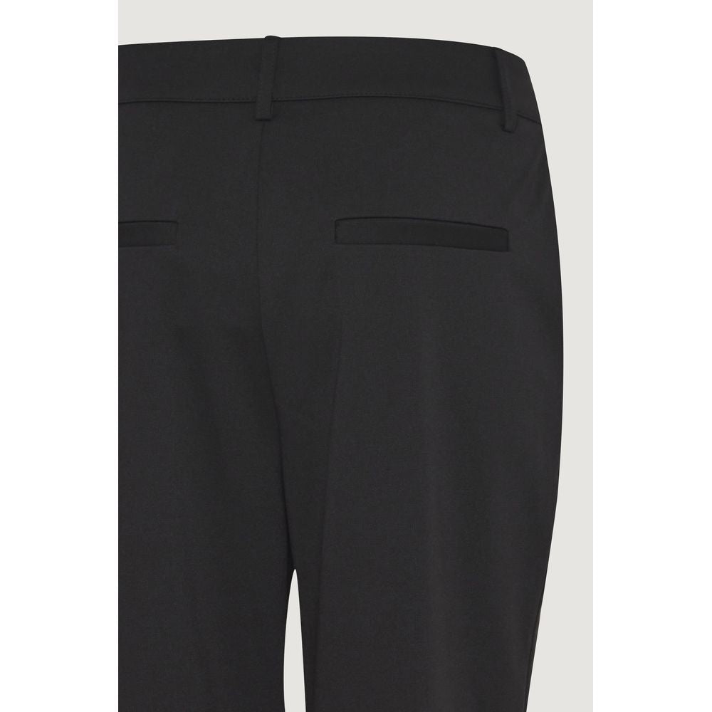 Black Recycled Polyester Pant ICHI