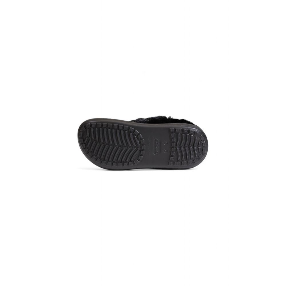 Black Synthetic Sandal Crocs