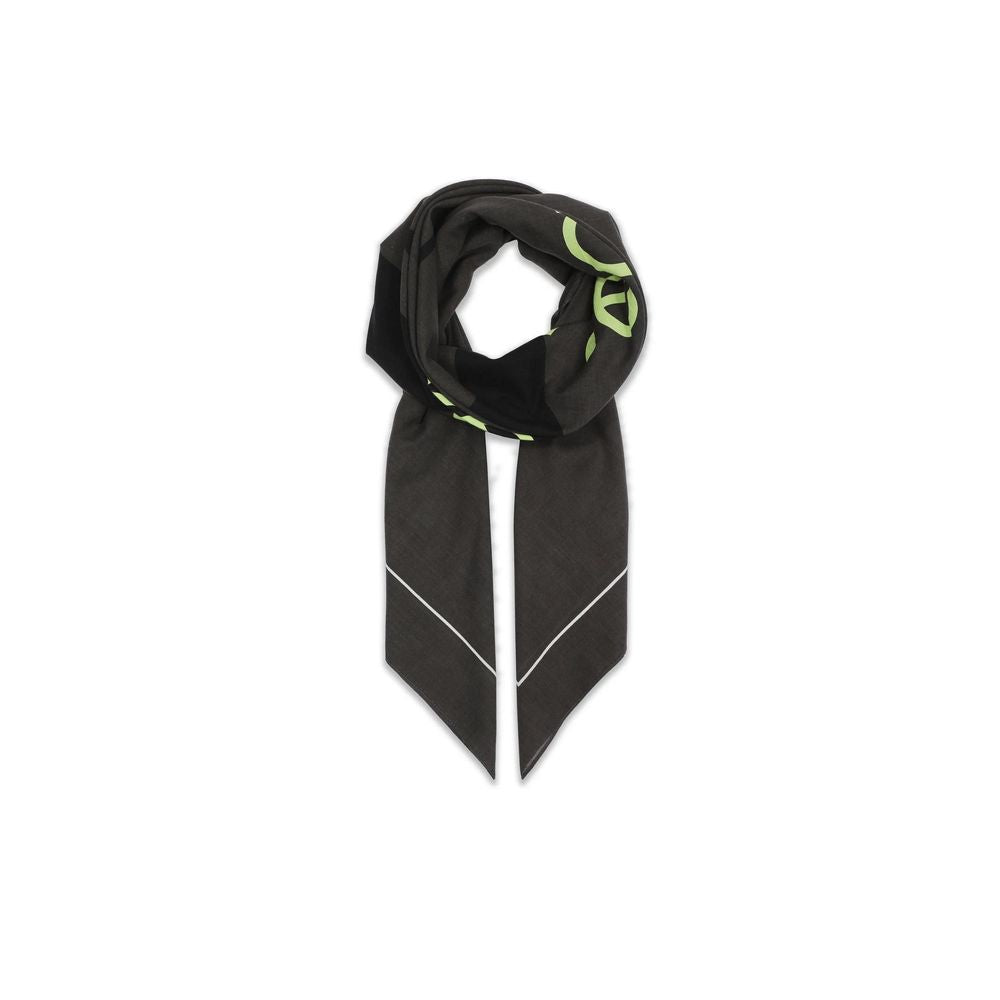 Black Organic Cotton Scarf Calvin Klein Jeans