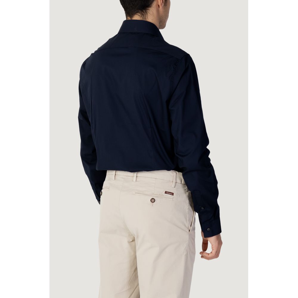 Blue Cotton Shirt Calvin Klein