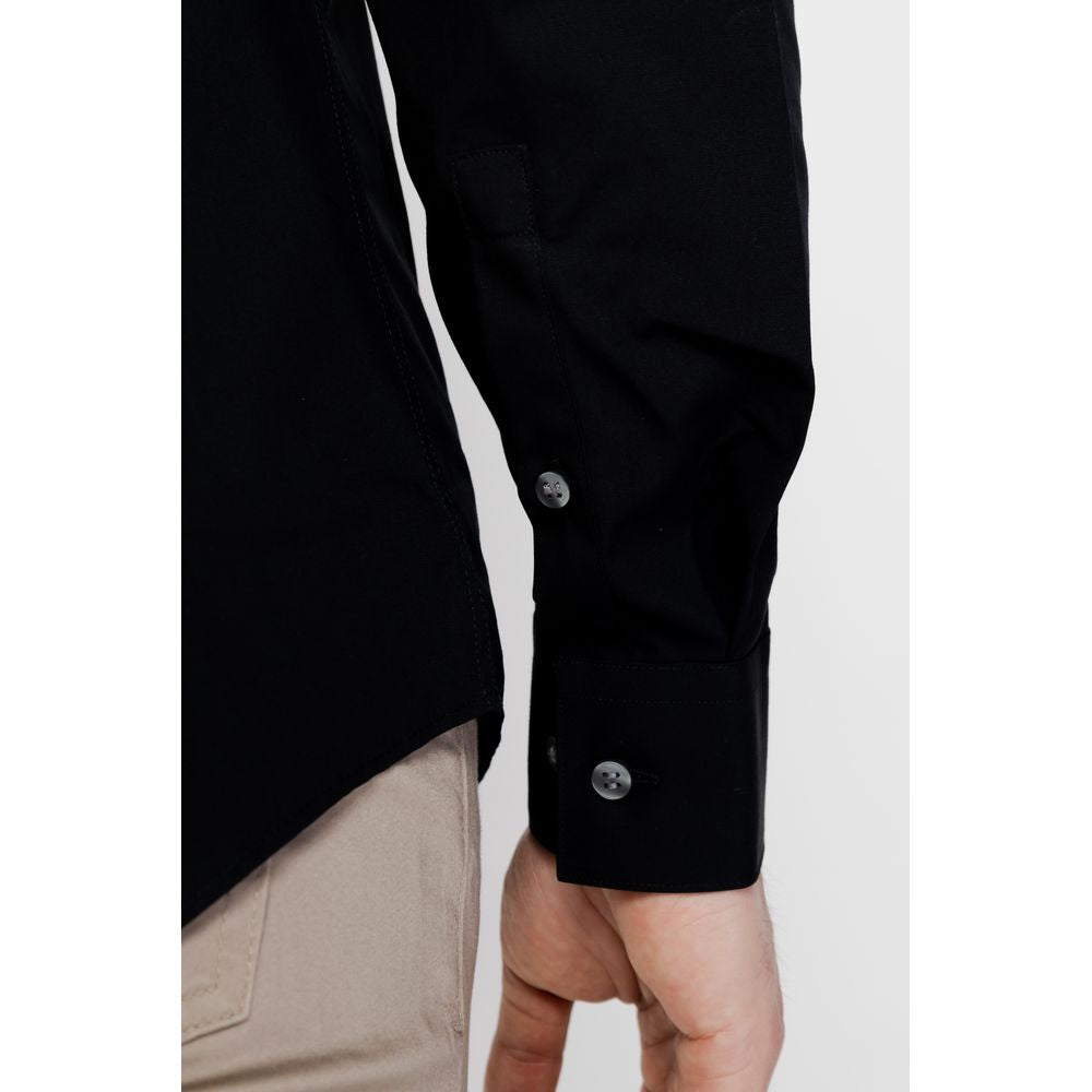 Black Cotton Shirt Calvin Klein