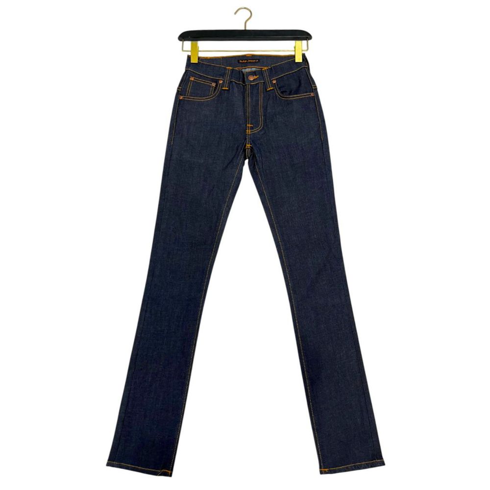 Blue Cotton Women Jeans Nudie Jeans