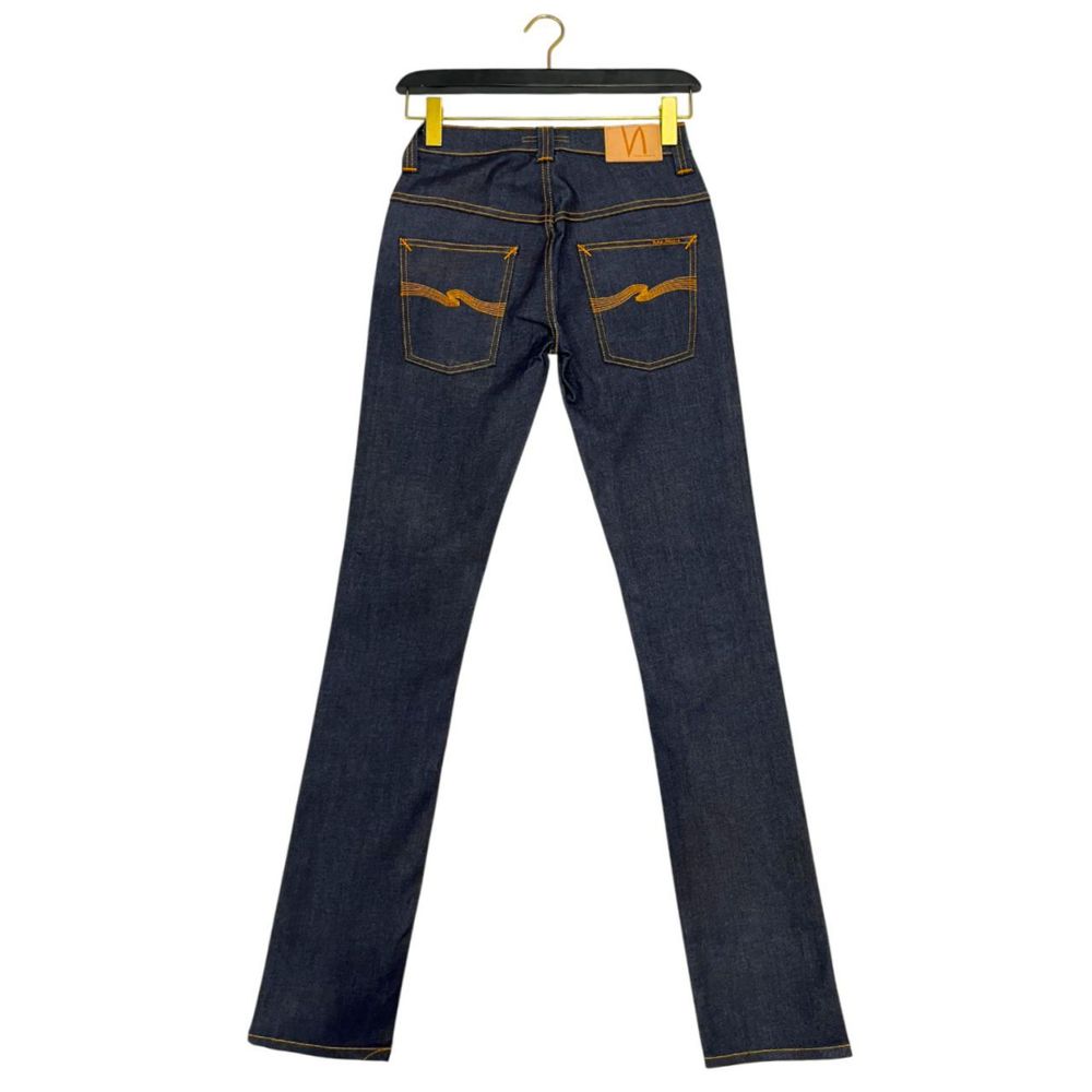 Blue Cotton Women Jeans Nudie Jeans