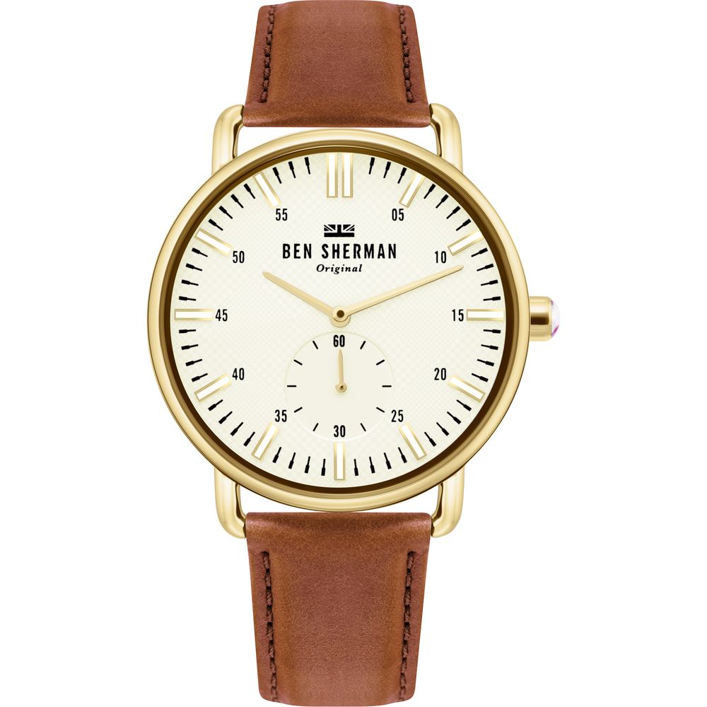 Brown Leather Watch Ben Sherman