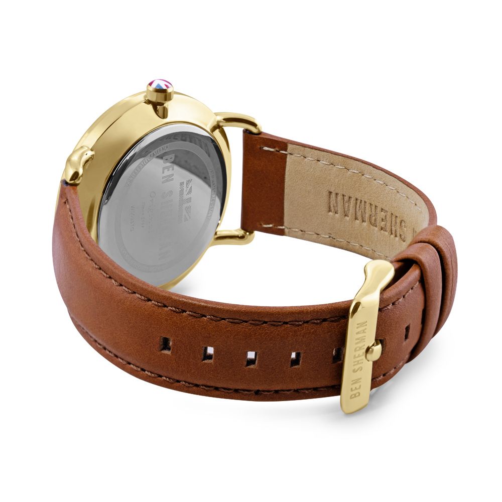 Brown Leather Watch Ben Sherman