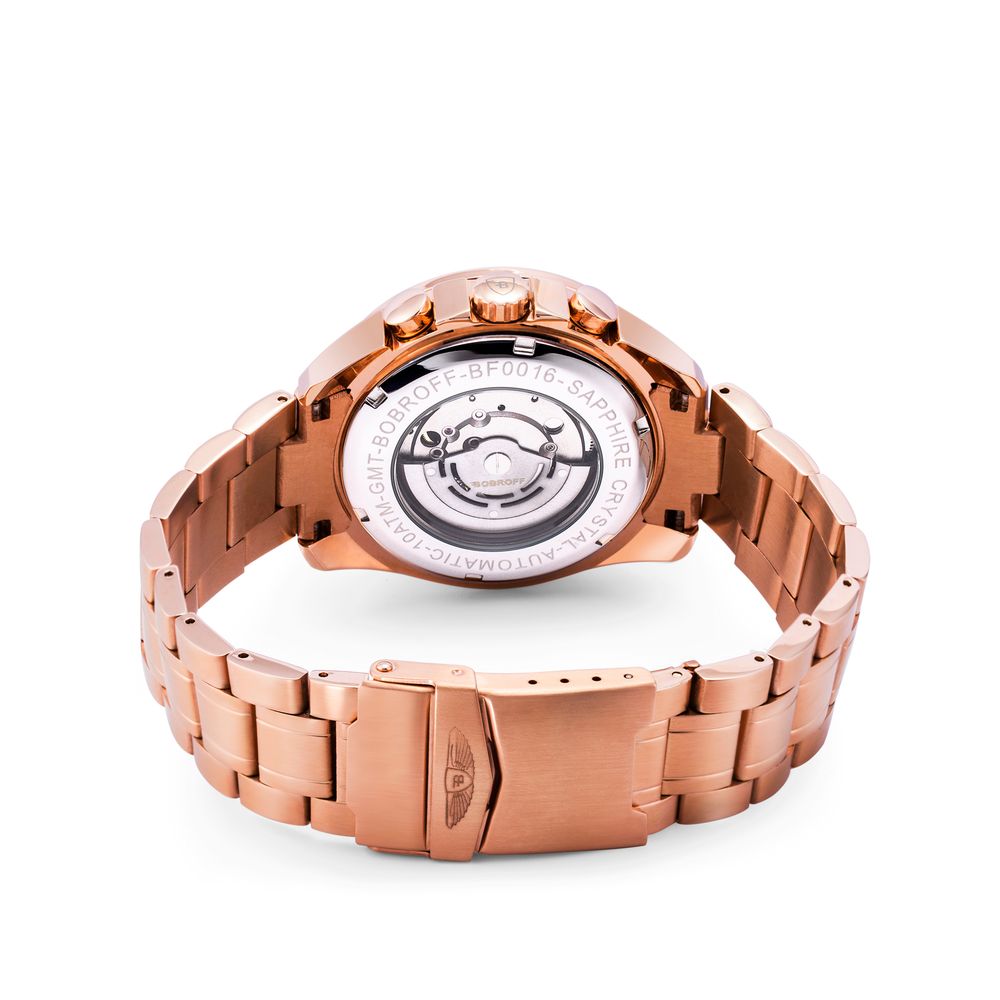 Bronze Stainless Steel Watch Bobroff
