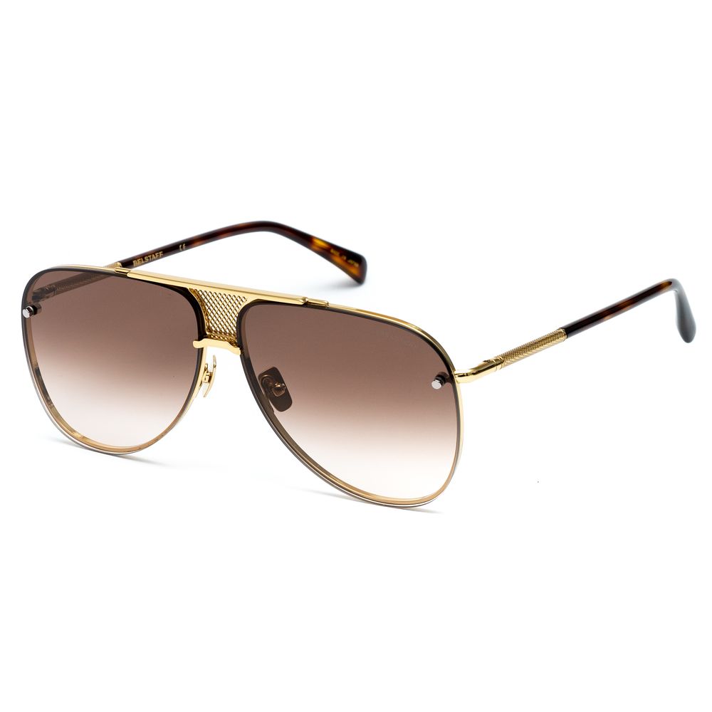 Gold Titanium Sunglasses Belstaff