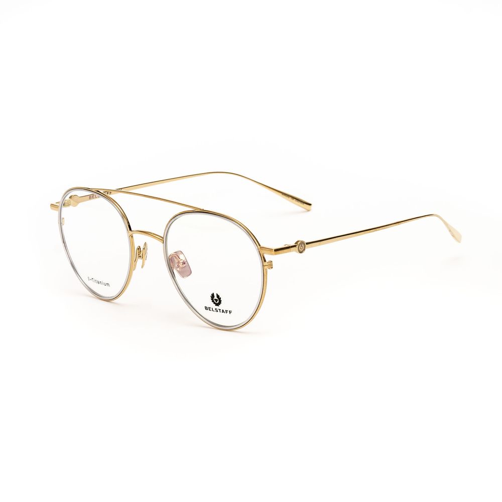 Gold Titanium Frames Belstaff