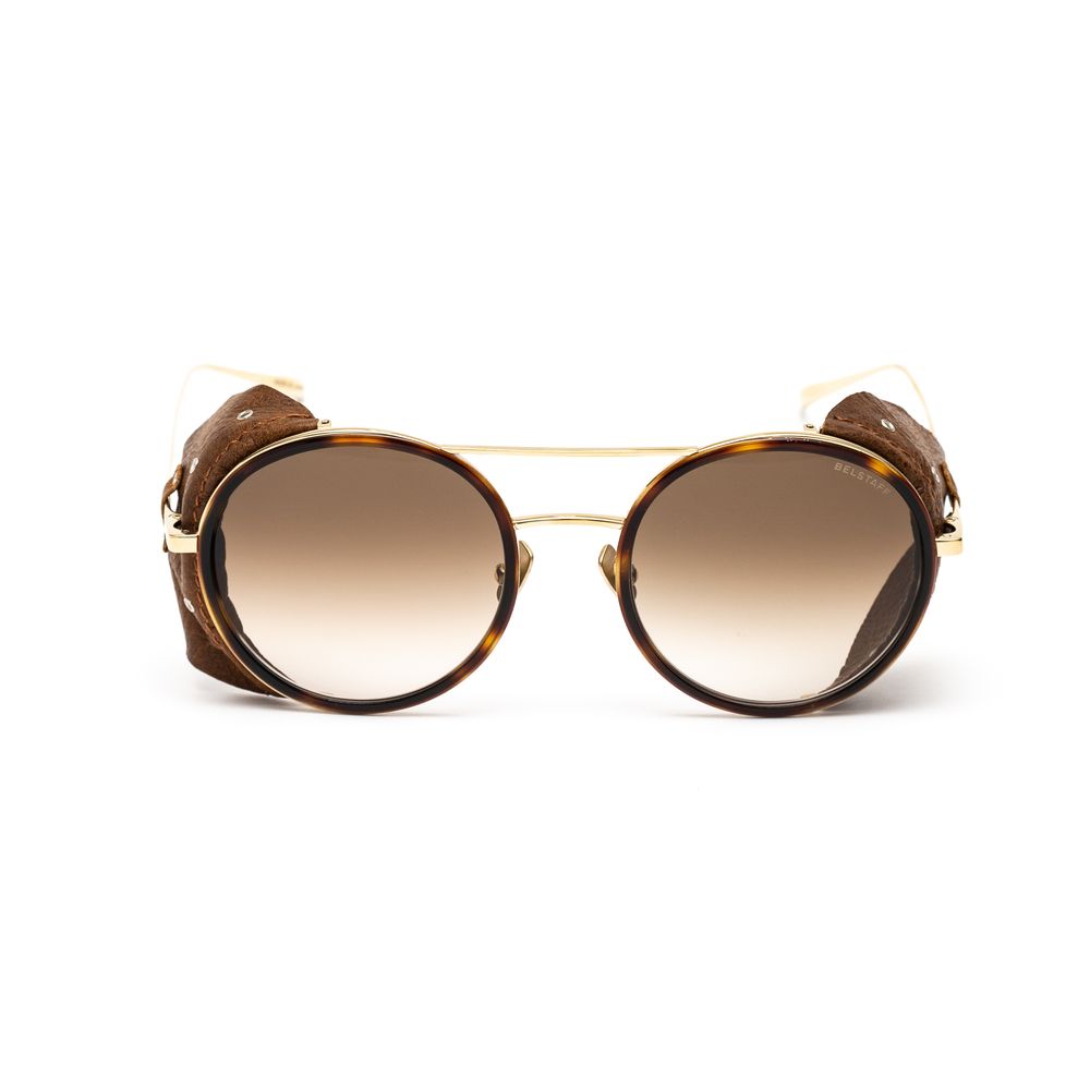 Gold Titanium Sunglasses Belstaff