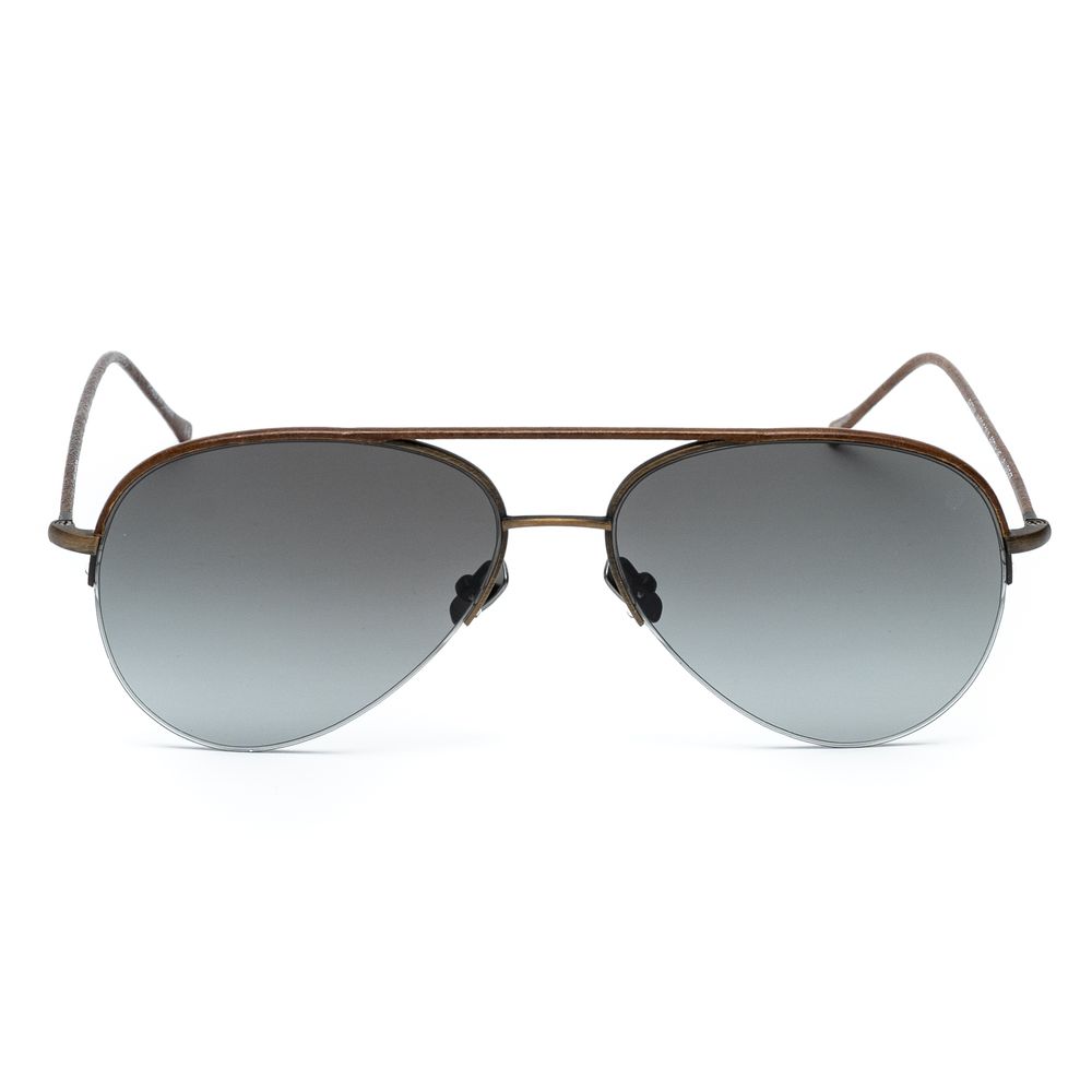 Brown Stainless Steel Sunglasses Belstaff