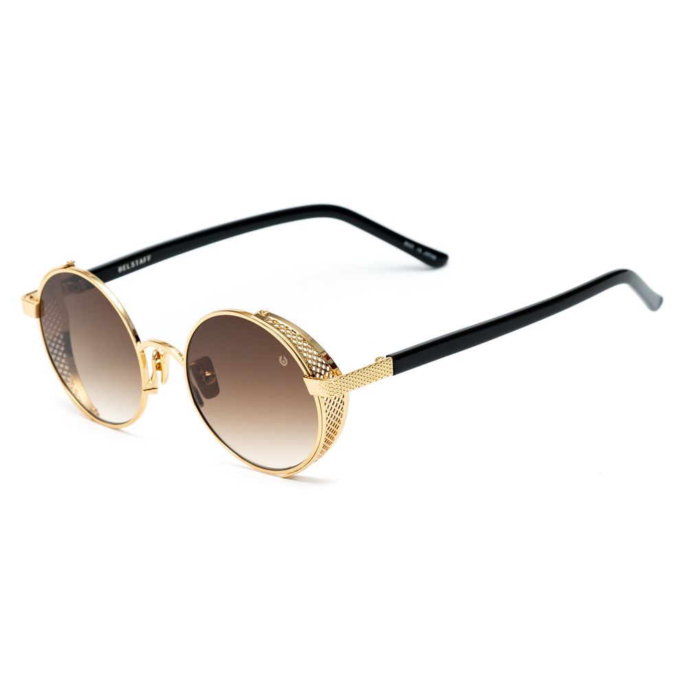 Gold Titanium Sunglasses Belstaff
