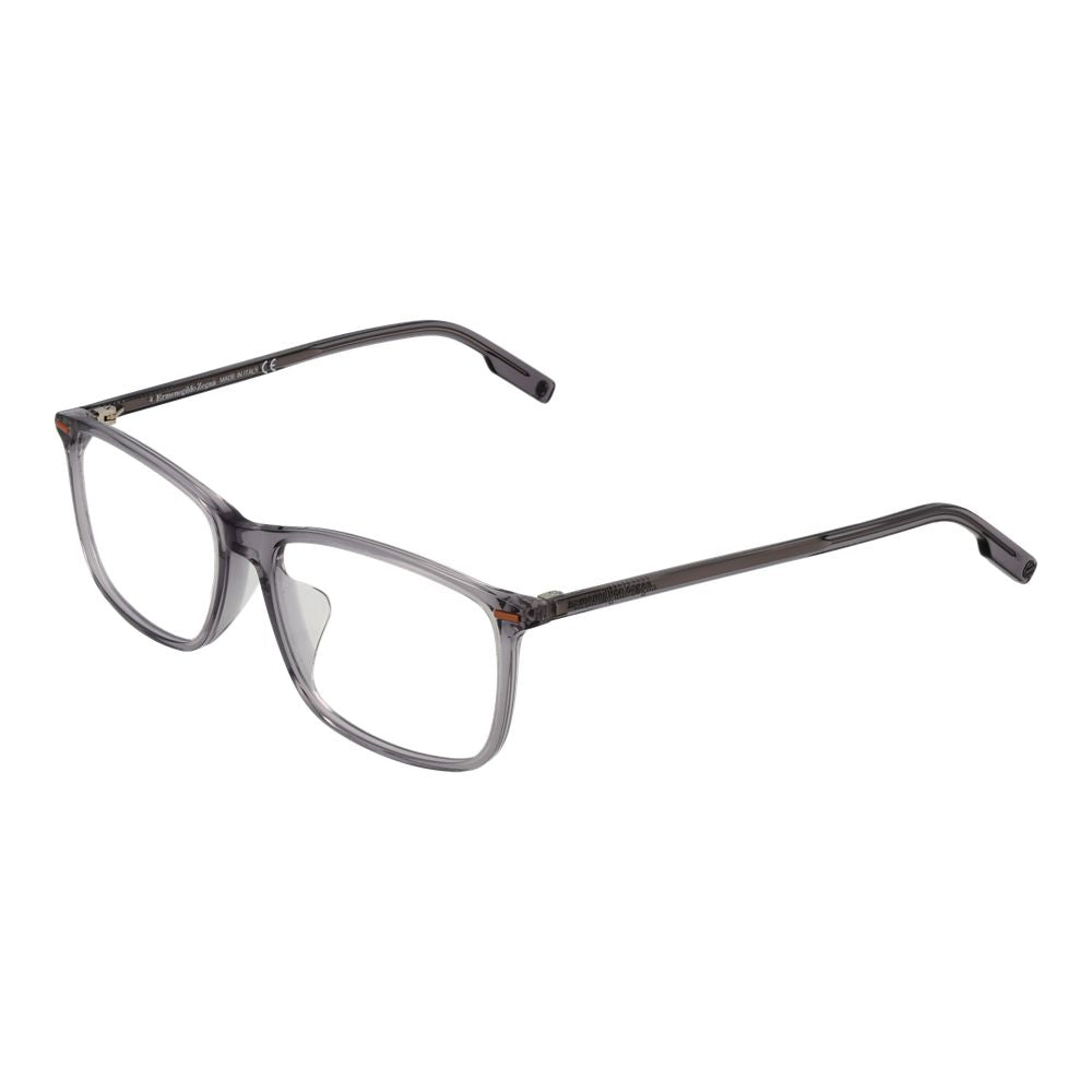 Gray Men Glasses Frame Ermenegildo Zegna