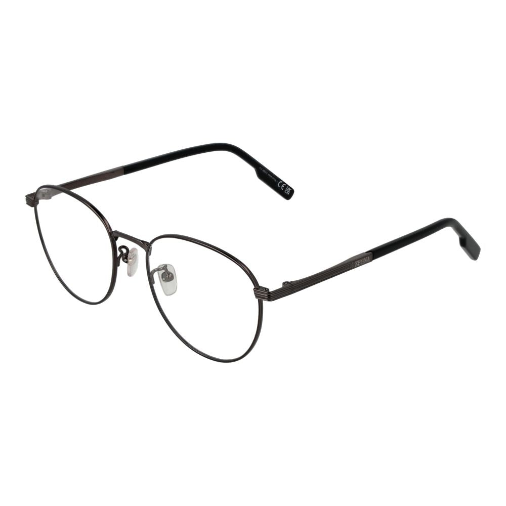 Gray Men Glasses Frame Ermenegildo Zegna
