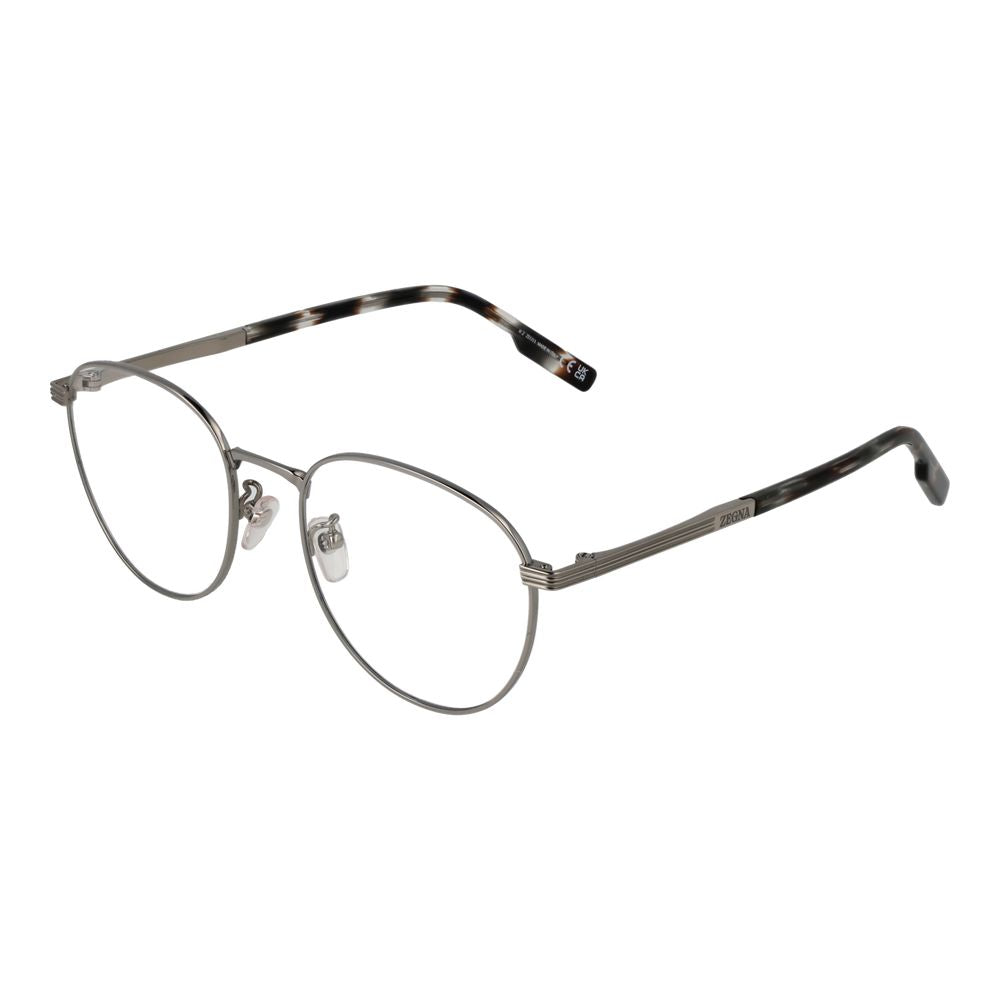 Gray Men Glasses Frame Ermenegildo Zegna