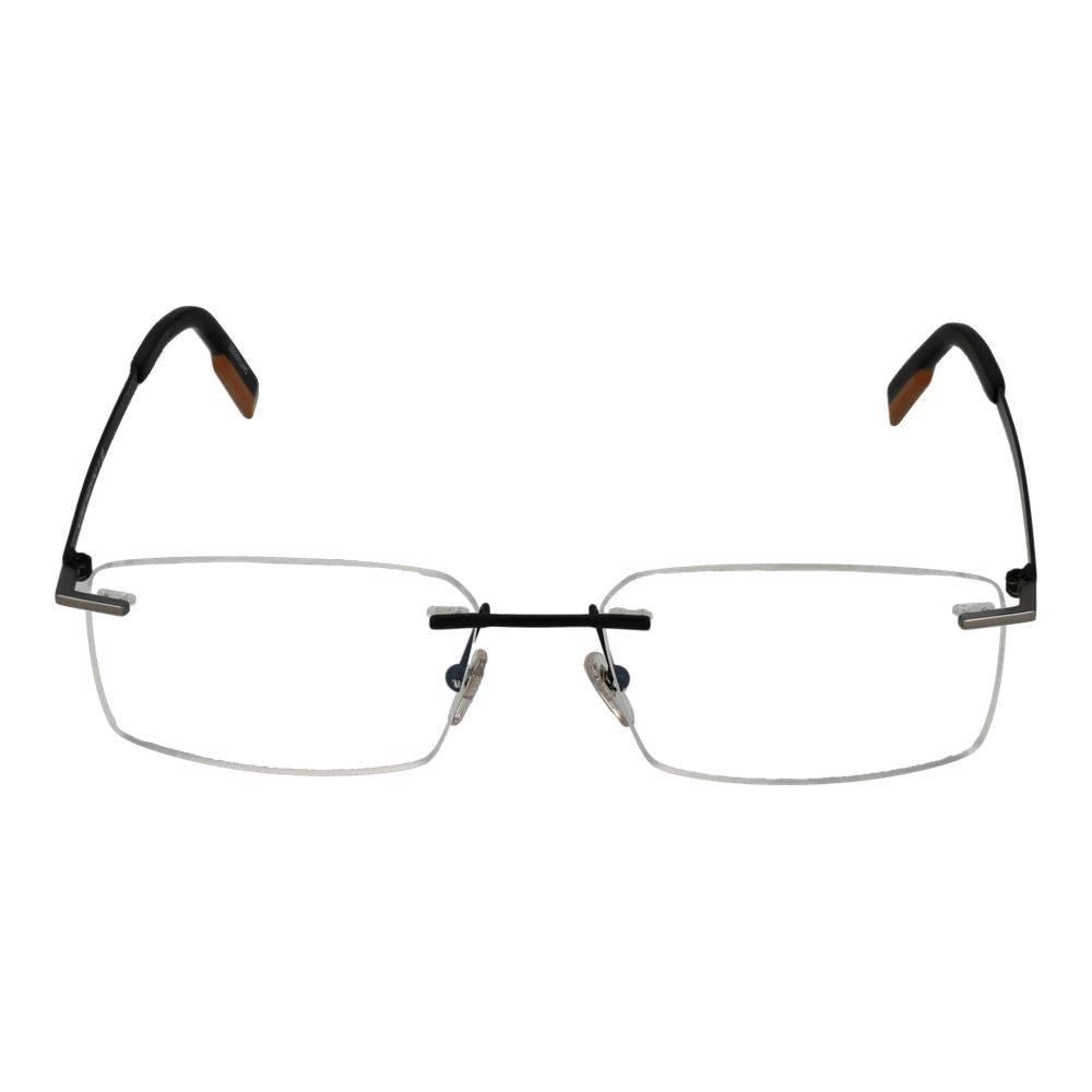 Gray Men Glasses Frame Ermenegildo Zegna